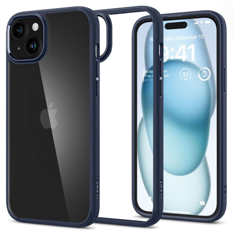 
Ultra Hybrid dėklas iPhone 15 mėlynas
