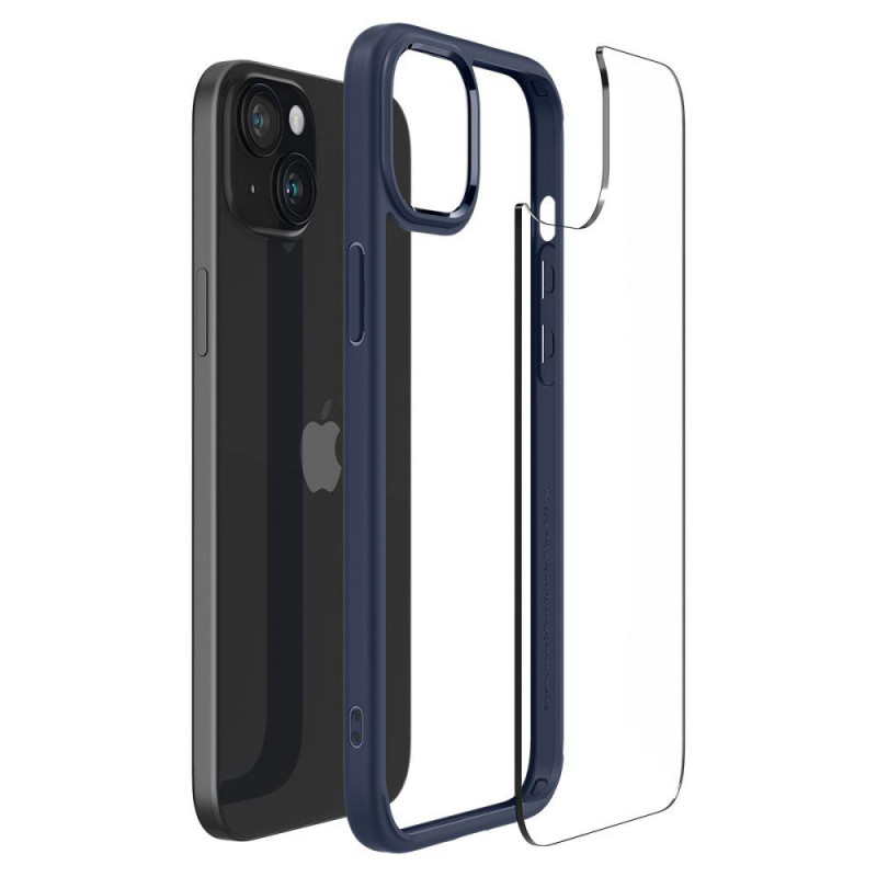 Ultra Hybrid dėklas iPhone 15 mėlynas