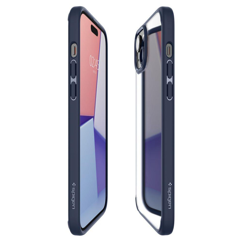 Ultra Hybrid dėklas iPhone 15 mėlynas