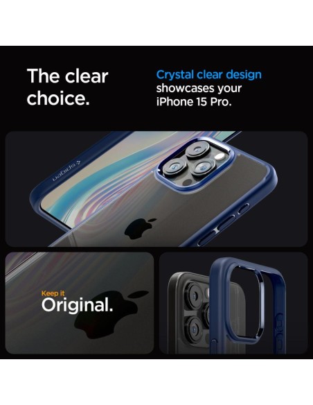 Ultra Hybrid dėklas iPhone 15 Pro mėlynas
 
Ultra Hybrid dėklas iPhone 15 Pro mėlynas