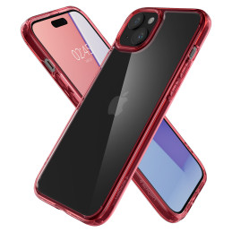 
Ultra Hybrid dėklas iPhone 15 Plus raudonas
