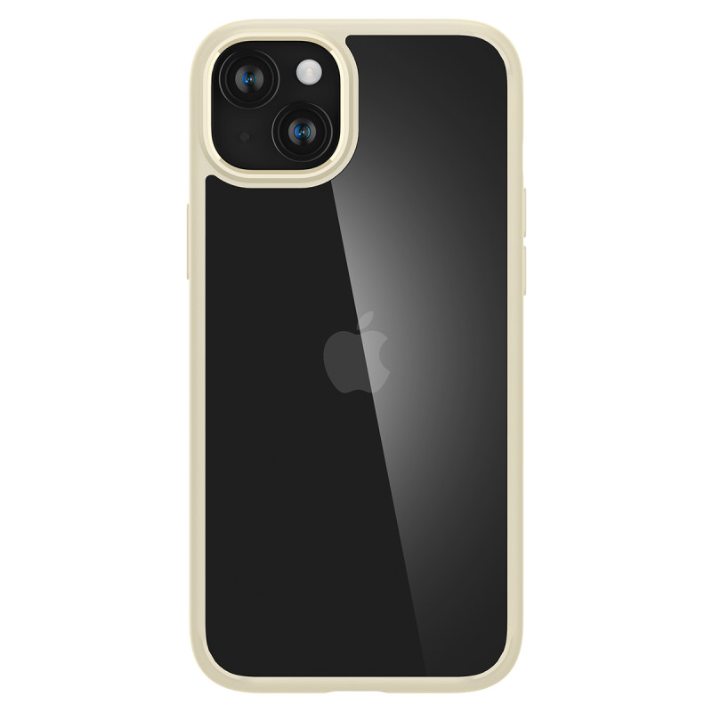 Ultra Hybrid dėklas iPhone 15, smėlio spalvos