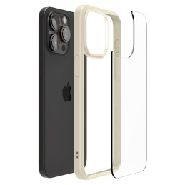 
Ultra Hybrid dėklas skirtas iPhone 15 Pro smėlio spalvos
