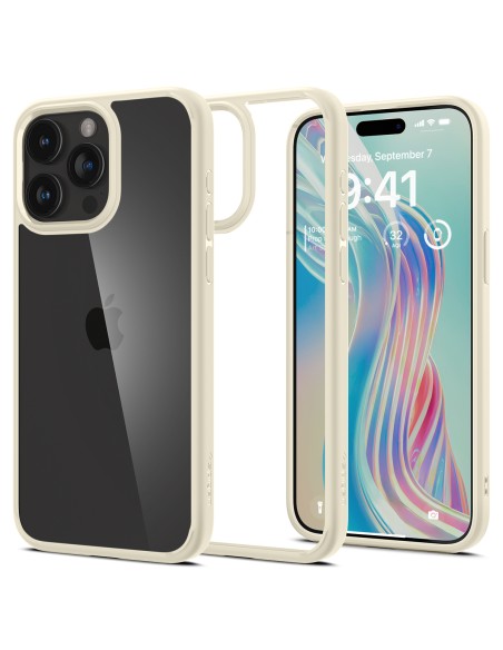 Ultra Hybrid dėklas skirtas iPhone 15 Pro Max, smėlio spalvos
 
Ultra Hybrid dėklas skirtas iPhone 15 Pro Max, smėlio spalvos