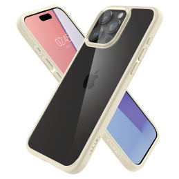 
Ultra Hybrid dėklas skirtas iPhone 15 Pro Max, smėlio spalvos
