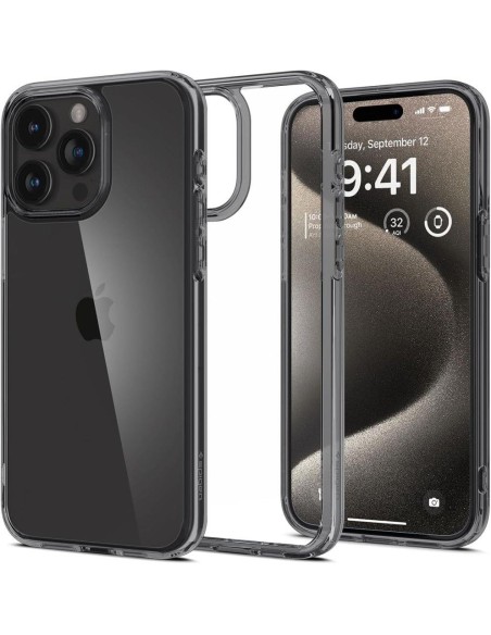 Ultra Hybrid dėklas skirtas iPhone 15 Pro Max, skaidrus ir pilkas
 
Ultra Hybrid dėklas skirtas iPhone 15 Pro Max, skaidrus ir pilkas