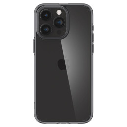 
Ultra Hybrid dėklas skirtas iPhone 15 Pro Max, skaidrus ir pilkas
