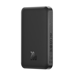 
Mini maitinimo blokas 5000mAh 20W + USB-C laidas 20V / 3A juodas
