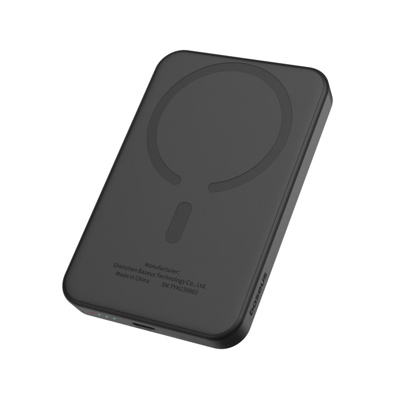 Mini maitinimo blokas 5000mAh 20W + USB-C laidas 20V / 3A juodas