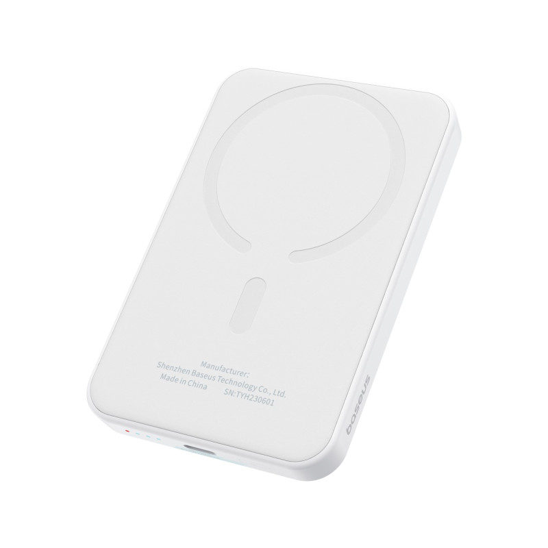 Mini maitinimo blokas 5000mAh 20W + USB-C laidas 20V / 3A baltas