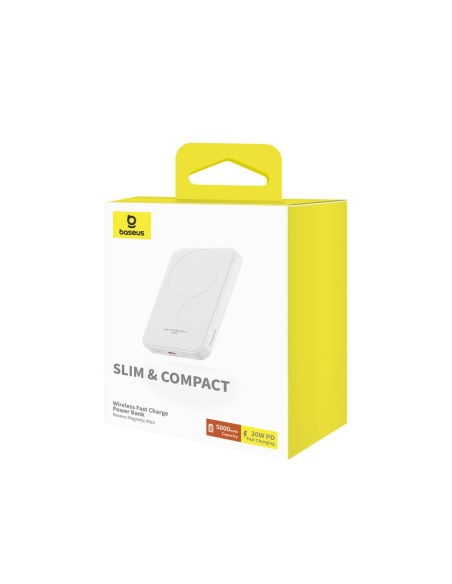 Mini maitinimo blokas 5000mAh 20W + USB-C laidas 20V / 3A baltas
 
Mini maitinimo blokas 5000mAh 20W + USB-C laidas 20V / 3A baltas