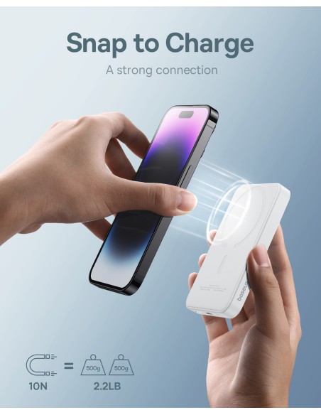 Mini maitinimo blokas 5000mAh 20W + USB-C laidas 20V / 3A baltas
 
Mini maitinimo blokas 5000mAh 20W + USB-C laidas 20V / 3A baltas