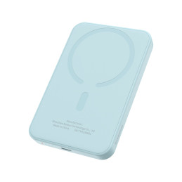 
Mini maitinimo blokas 5000mAh 20W + USB-C laidas 20V / 3A mėlynas
