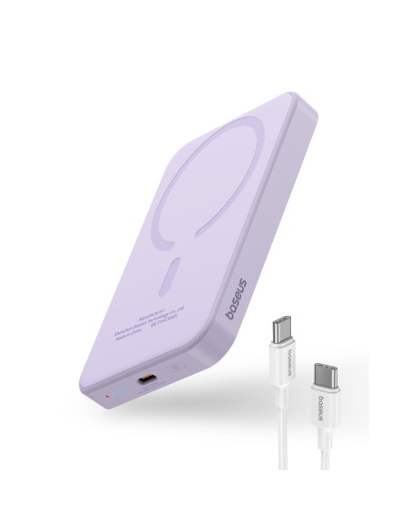 Mini maitinimo blokas 5000mAh 20W + USB-C laidas 20V / 3A violetinė
 
Mini maitinimo blokas 5000mAh 20W + USB-C laidas 20V / 3A violetinė