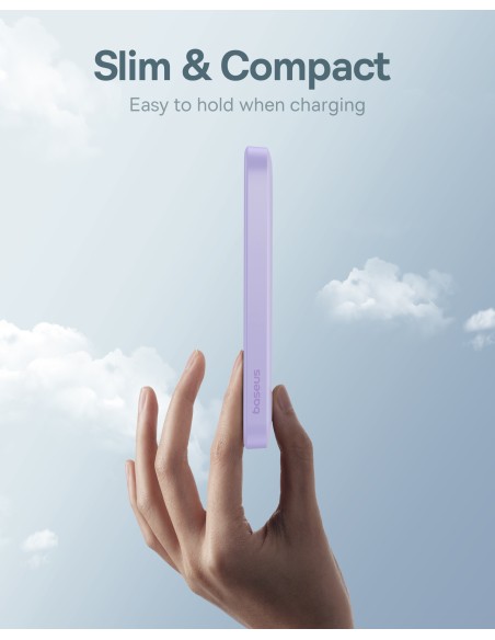 Mini maitinimo blokas 5000mAh 20W + USB-C laidas 20V / 3A violetinė
 
Mini maitinimo blokas 5000mAh 20W + USB-C laidas 20V / 3A violetinė
