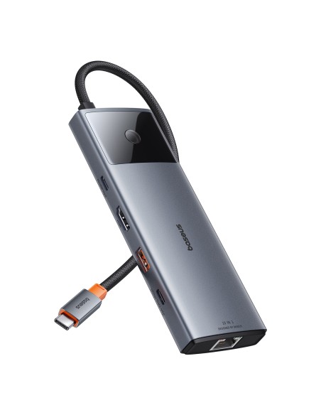 11in1 HUB adapteris USB-C prie USB-C PD USB-C 3x USB-A HDMI AUX RJ-45 SD TF pilka
 
11in1 HUB adapteris USB-C prie USB-C PD USB-C 3x USB-A HDMI AUX RJ-45 SD TF pilka