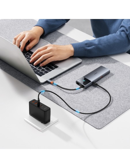 11in1 HUB adapteris USB-C prie USB-C PD USB-C 3x USB-A HDMI AUX RJ-45 SD TF pilka
 
11in1 HUB adapteris USB-C prie USB-C PD USB-C 3x USB-A HDMI AUX RJ-45 SD TF pilka