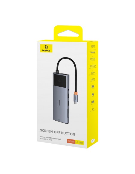 11in1 HUB adapteris USB-C prie USB-C PD USB-C 3x USB-A HDMI AUX RJ-45 SD TF pilka
 
11in1 HUB adapteris USB-C prie USB-C PD USB-C 3x USB-A HDMI AUX RJ-45 SD TF pilka