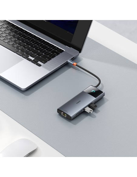 11in1 HUB adapteris USB-C prie USB-C PD USB-C 3x USB-A HDMI AUX RJ-45 SD TF pilka
 
11in1 HUB adapteris USB-C prie USB-C PD USB-C 3x USB-A HDMI AUX RJ-45 SD TF pilka