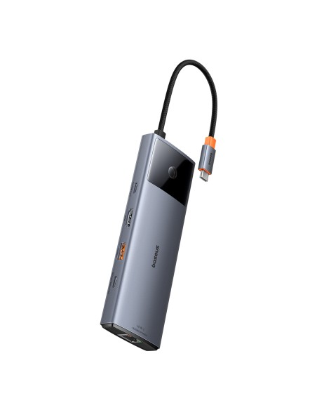 11in1 HUB adapteris USB-C prie USB-C PD USB-C 3x USB-A HDMI AUX RJ-45 SD TF pilka
 
11in1 HUB adapteris USB-C prie USB-C PD USB-C 3x USB-A HDMI AUX RJ-45 SD TF pilka