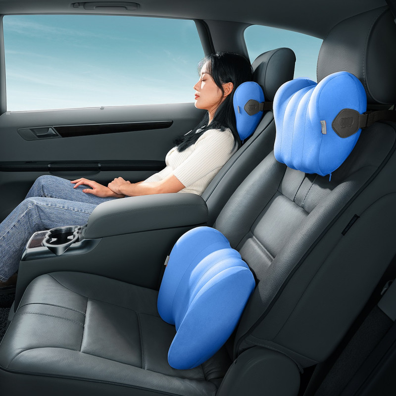 ComfortRide automobilinė juosmens pagalvė, mėlyna