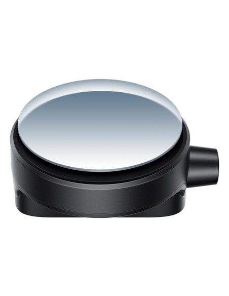 
SafeRide plataus kampo galinio vaizdo veidrodis su apsauginiu plaktuku, juodas
