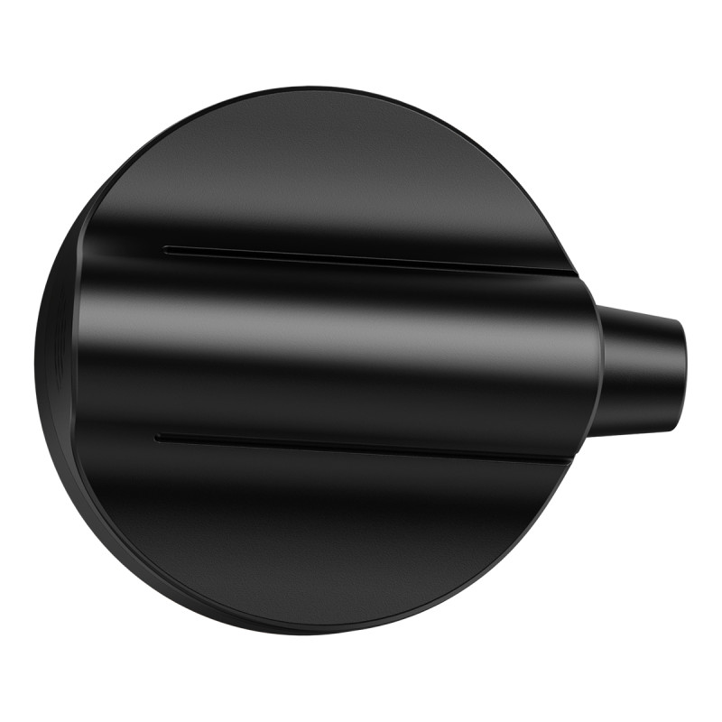 
SafeRide plataus kampo galinio vaizdo veidrodis su apsauginiu plaktuku, juodas
