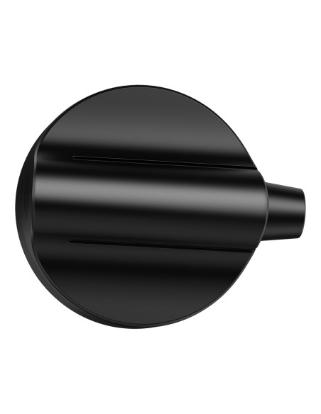 
SafeRide plataus kampo galinio vaizdo veidrodis su apsauginiu plaktuku, juodas
