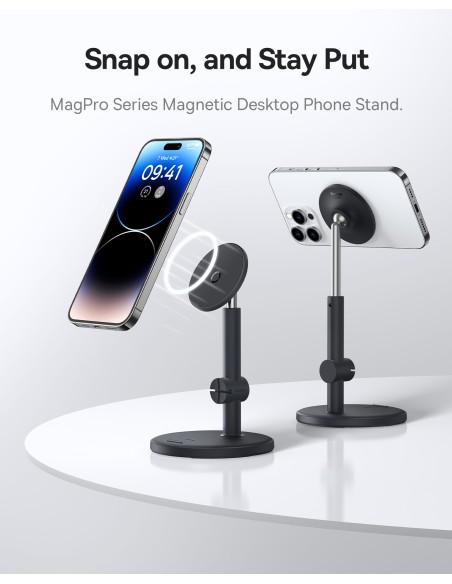 Magnetinis MagPro stovimas laikiklis telefonui, planšetei, juodas
 
Magnetinis MagPro stovimas laikiklis telefonui, planšetei, juodas