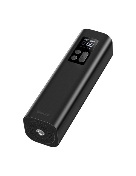 Mini automobilio kompresoriaus padangos siurblys cigarečių degiklio lizdui juodas