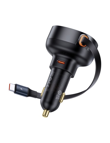 Enjoyment Pro automobilinis įkroviklis su ištraukiamu USB-C laidu 60W, juodas
 
Enjoyment Pro automobilinis įkroviklis su ištraukiamu USB-C laidu 60W, juodas