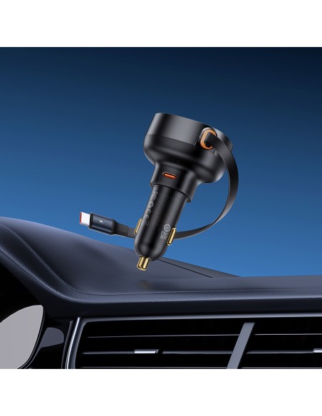 Enjoyment Pro automobilinis įkroviklis su ištraukiamu USB-C laidu 60W, juodas
 
Enjoyment Pro automobilinis įkroviklis su ištraukiamu USB-C laidu 60W, juodas