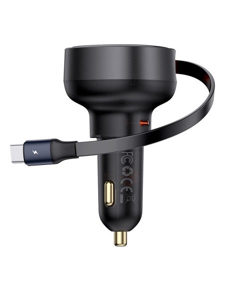 Enjoyment Pro automobilinis įkroviklis su ištraukiamu USB-C laidu 60W, juodas
 
Enjoyment Pro automobilinis įkroviklis su ištraukiamu USB-C laidu 60W, juodas