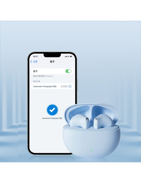 Funpods JR-FB2 mėlynos belaidės ausinės
 
Funpods JR-FB2 mėlynos belaidės ausinės