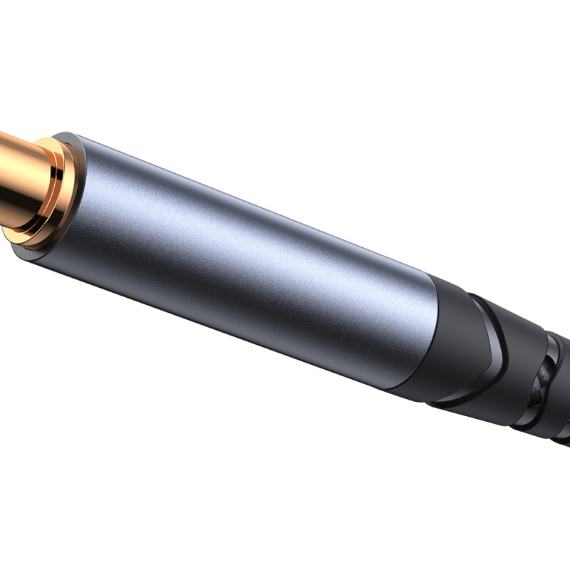 Stereo garso laidas iPhone iPad AUX 3,5 mm mini lizdas - Lightning 1,2 m juodas