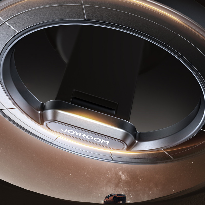 Magnetinis automobilinio telefono laikiklis prietaisų skydelyje, pilkas