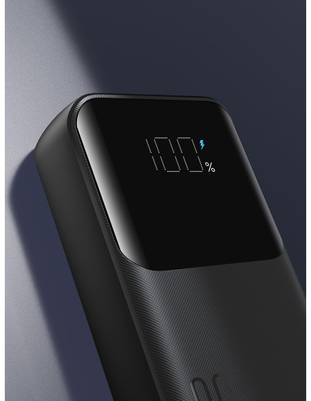 Powerbank 30W 10000mAh su integruotais iPhone Lightning ir USB-C laidais, juodas
 
Powerbank 30W 10000mAh su integruotais iPhone Lightning ir USB-C laidais, juodas