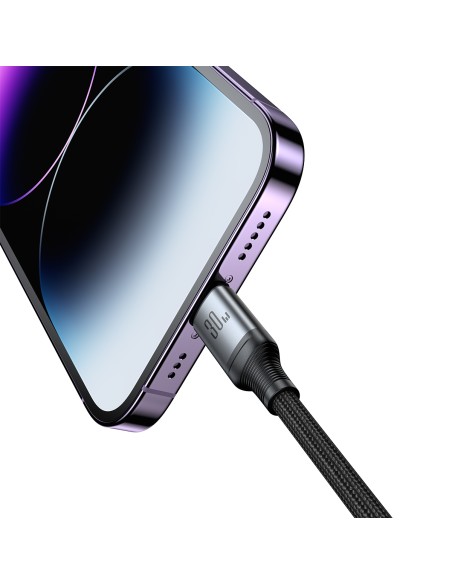 2in1 Speedy Series USB-C – USB-C / iPhone Lightning kabelis 100W 1,5m juodas
 
2in1 Speedy Series USB-C – USB-C / iPhone Lightning kabelis 100W 1,5m juodas