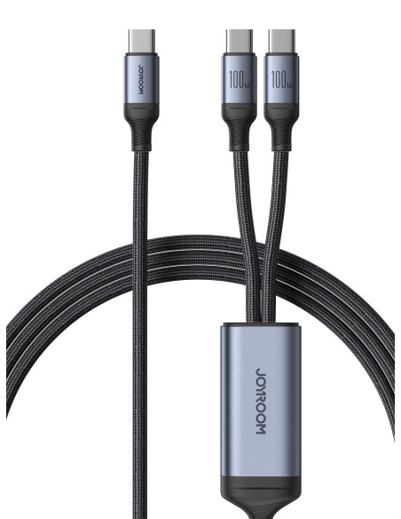 2in1 Speedy Series USB-C – 2x USB-C laidas, 1,5 m juodas
 
2in1 Speedy Series USB-C – 2x USB-C laidas, 1,5 m juodas
