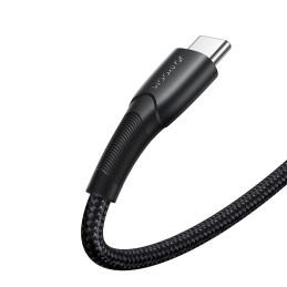 
Starry Series USB-C – USB-C laidas 60W 1m juodas
