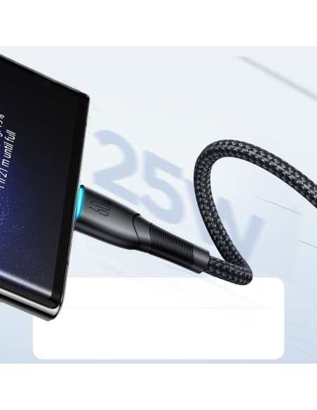 Starry Series USB-C – USB-C laidas 60W 1m juodas
 
Starry Series USB-C – USB-C laidas 60W 1m juodas