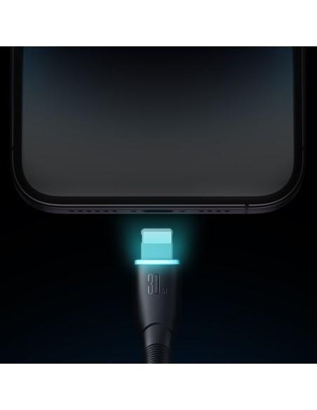Kabelis iPhone Starry Series USB-C - Lightning 30W 1m juodas
 
Kabelis iPhone Starry Series USB-C - Lightning 30W 1m juodas