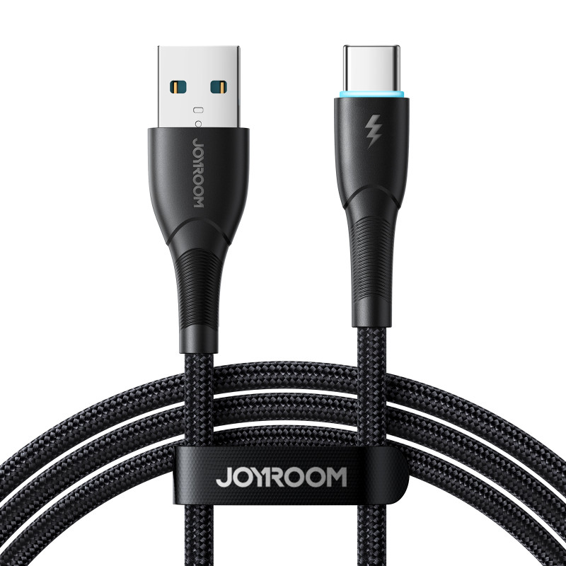 
Starry Series USB-A - USB-C 3A kabelis 1m juodas
