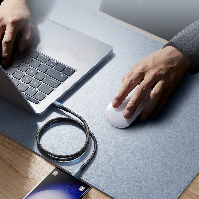 Starry Series USB-A - USB-C 3A kabelis 1m juodas