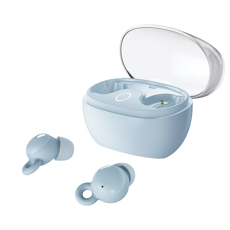 JR-TS3 belaidės Bluetooth ausinės, mėlynos