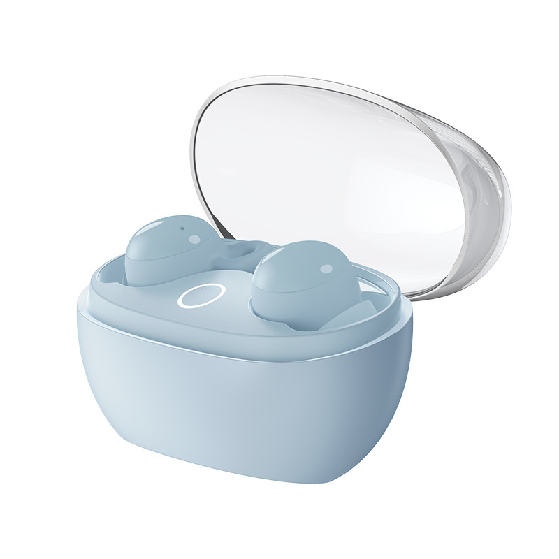 JR-TS3 belaidės Bluetooth ausinės, mėlynos