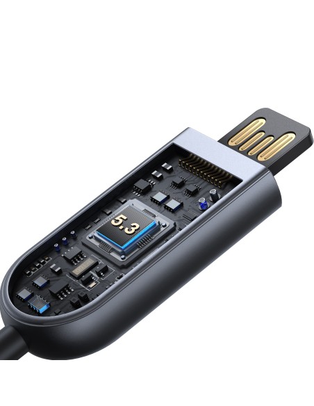 
Automobilinis belaidis USB AUX garso siųstuvo imtuvas JR-CB6 pilkas
