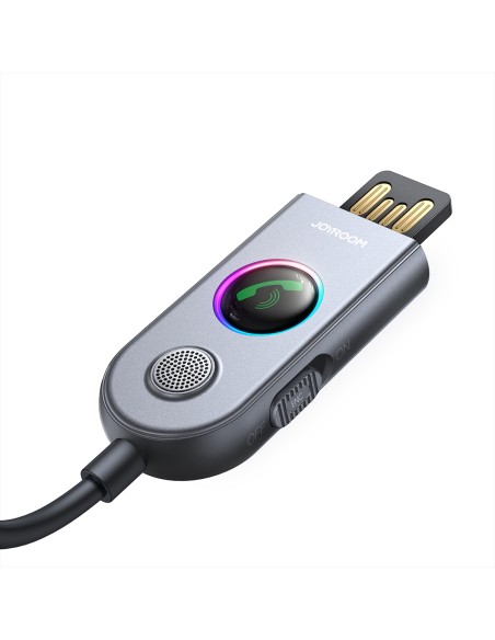 
Automobilinis belaidis USB AUX garso siųstuvo imtuvas JR-CB6 pilkas
