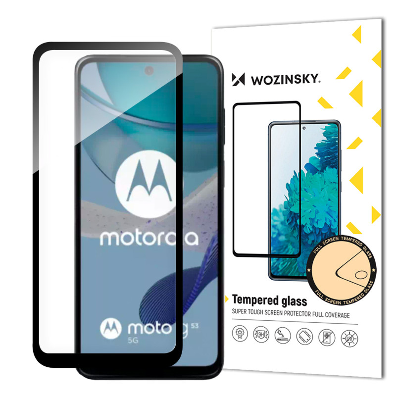 Patvarus grūdintas stiklas, skirtas Motorola G53 visam ekranui su Full Glue rėmeliu, juodas
Patvarus grūdintas stiklas, skirtas Motorola G53 visam ekranui su Full Glue rėmeliu, juodas