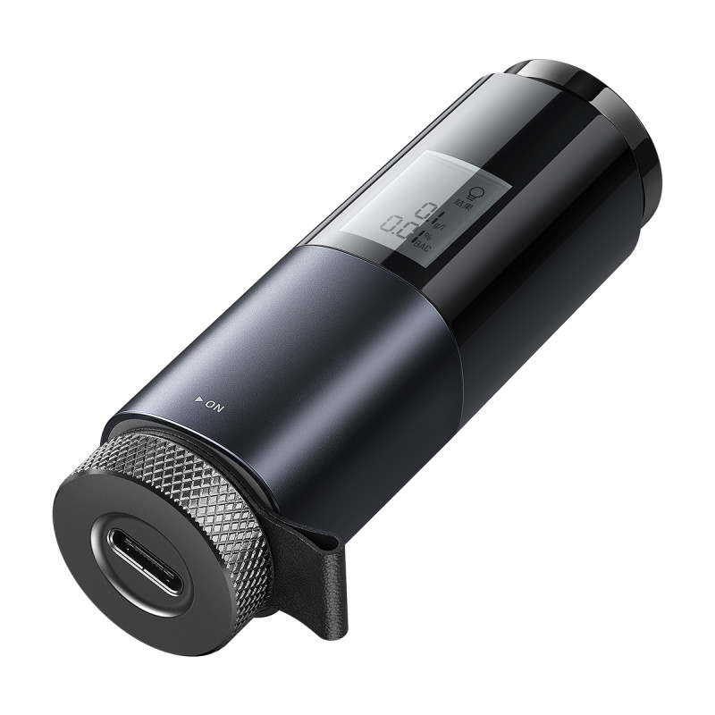 Tikslus alkotesteris CRCX-01 su 1m juodu USB-C laidu
